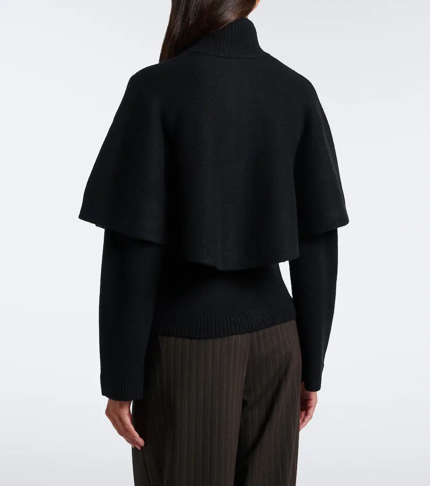 Vince Caped wool-blend cardigan | Thumbnail 4 Vince Caped wool-blend cardigan | Thumbnail 4