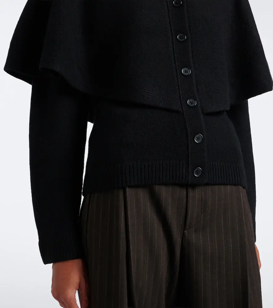 Vince Caped wool-blend cardigan | Thumbnail 6 Vince Caped wool-blend cardigan | Thumbnail 6
