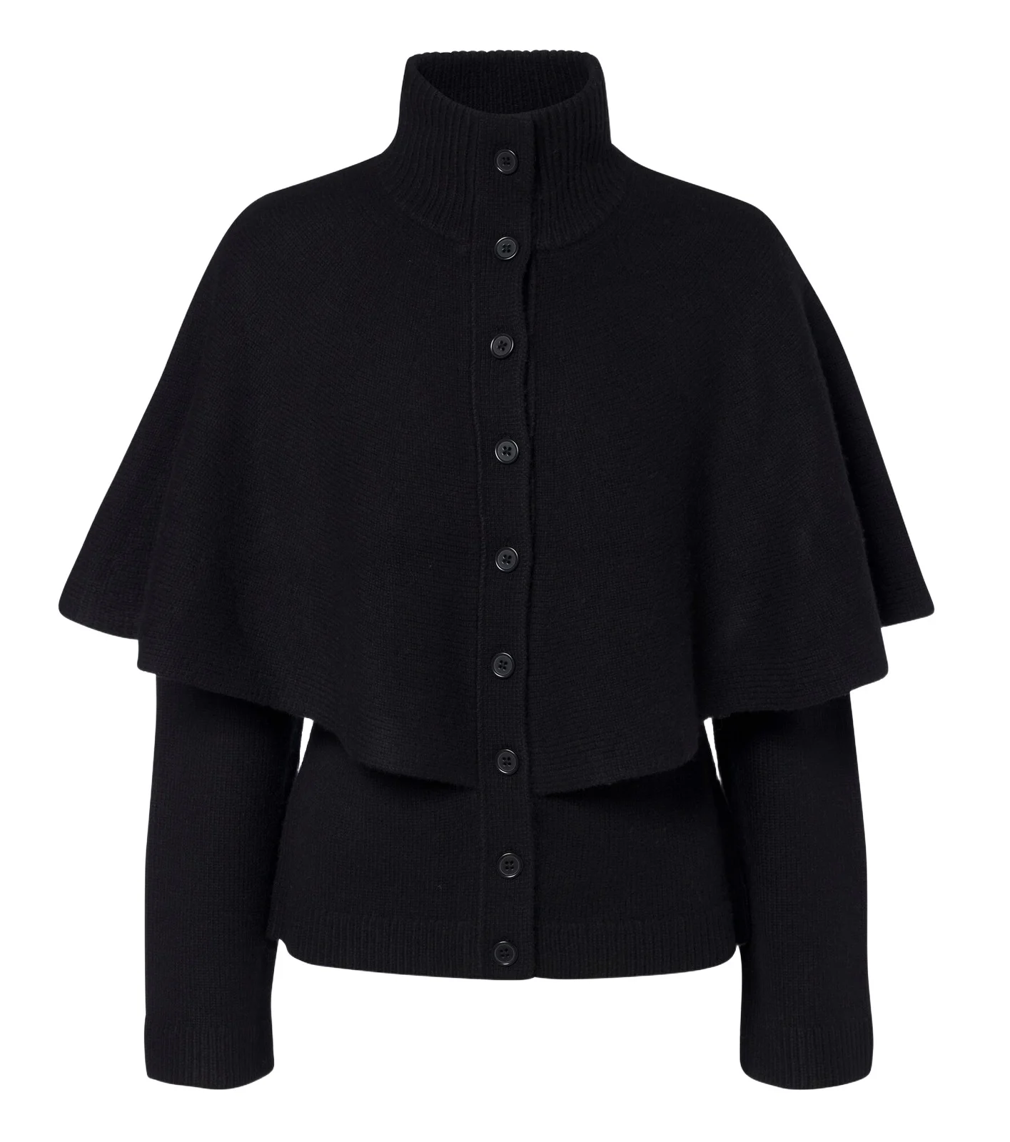 Vince Caped wool-blend cardigan