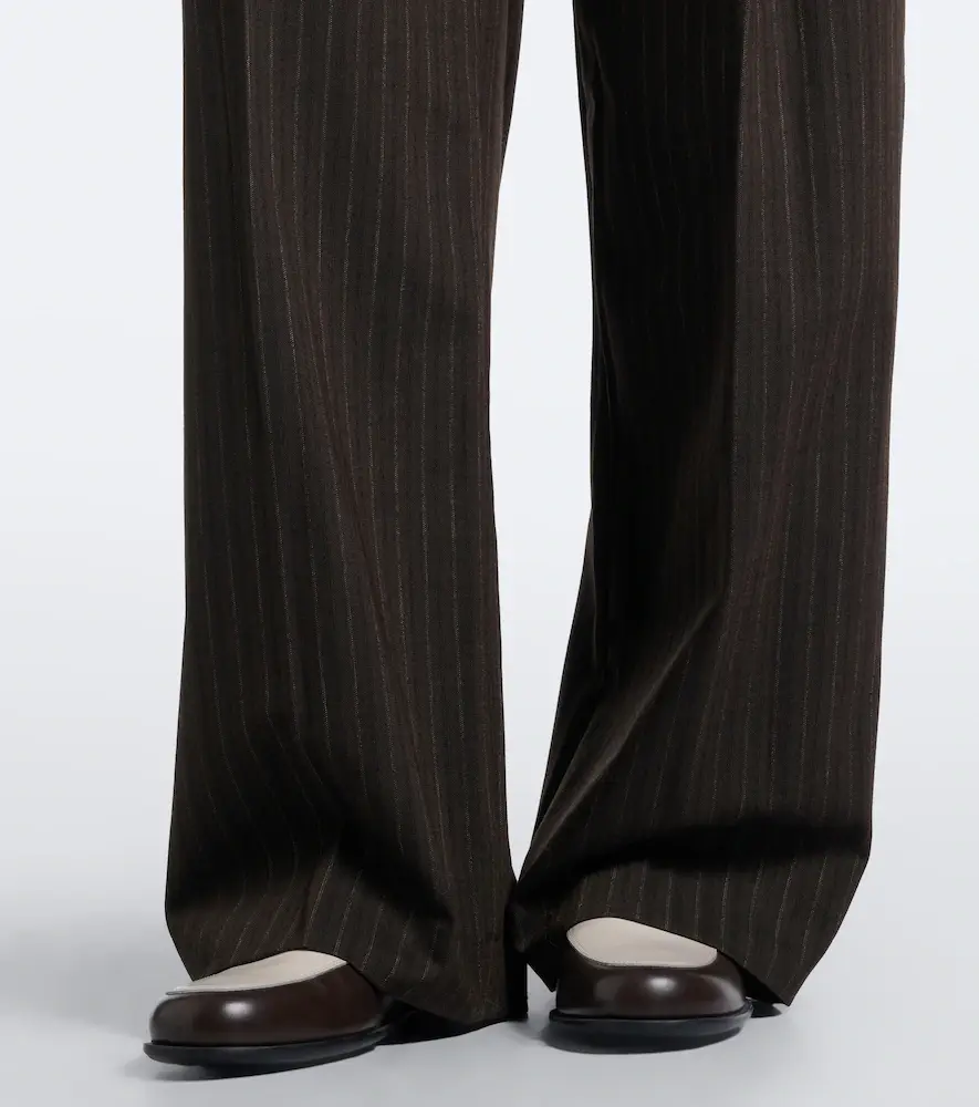Vince Pinstripe wide-leg pants | Thumbnail 2 Vince Pinstripe wide-leg pants | Thumbnail 2