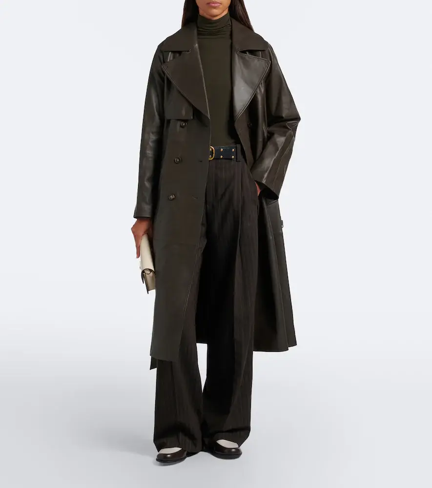 Vince Pinstripe wide-leg pants | Thumbnail 6 Vince Pinstripe wide-leg pants | Thumbnail 6