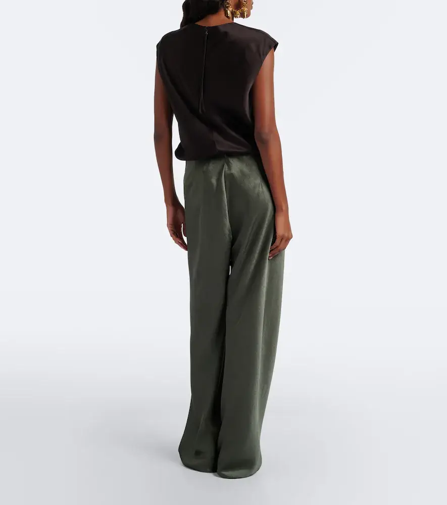 Vince Colette satin wide-leg pants | Thumbnail 6