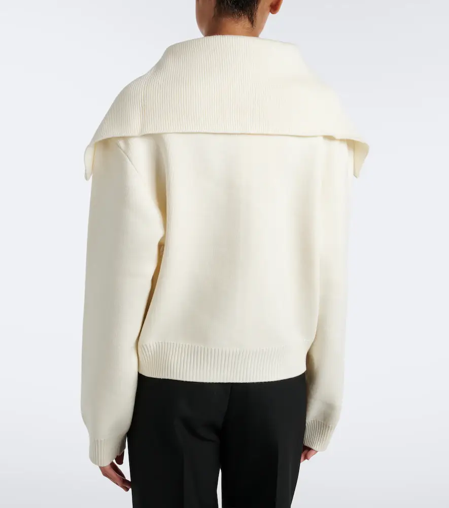 RÓHE Róhe Wool zip-up sweater | Thumbnail 3