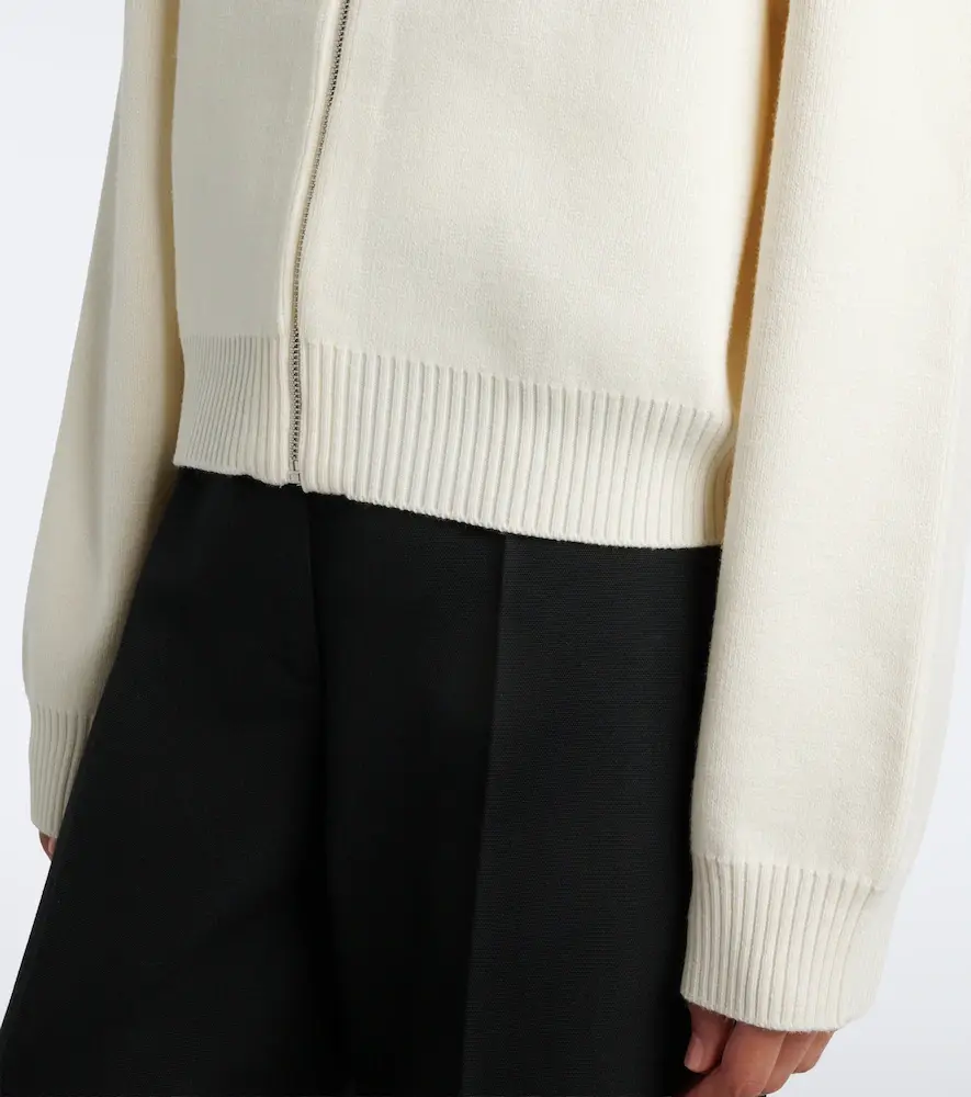 RÓHE Róhe Wool zip-up sweater | Thumbnail 4