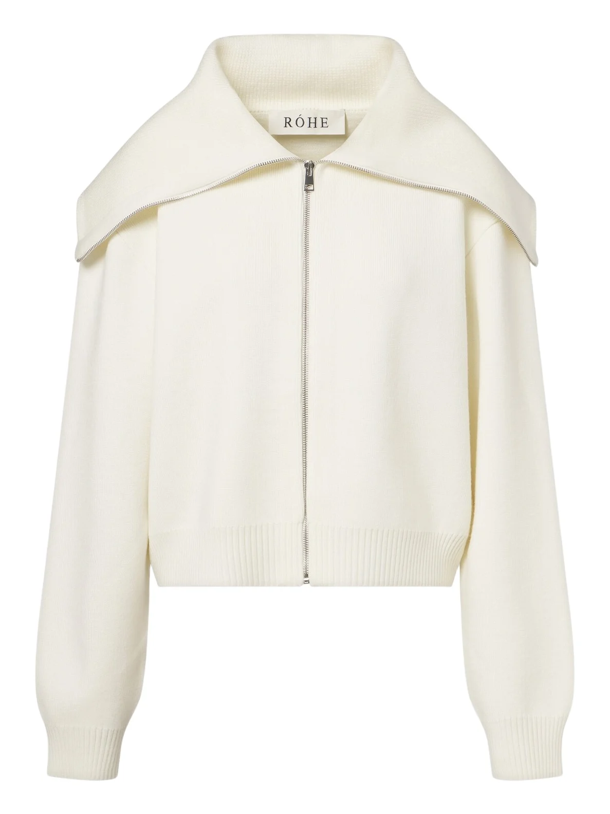 Wool zip-up sweater Wool zip-up sweater