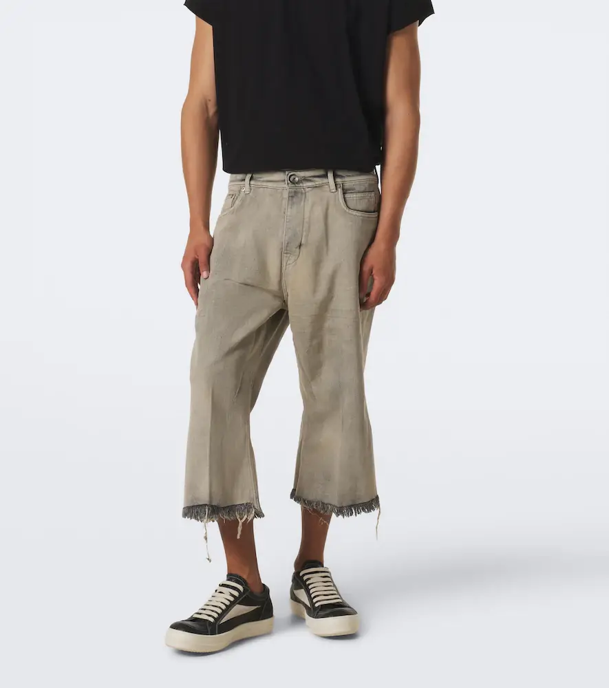 Rick Owens Bolan cropped wide-leg jeans | Thumbnail 2 Rick Owens Bolan cropped wide-leg jeans | Thumbnail 2