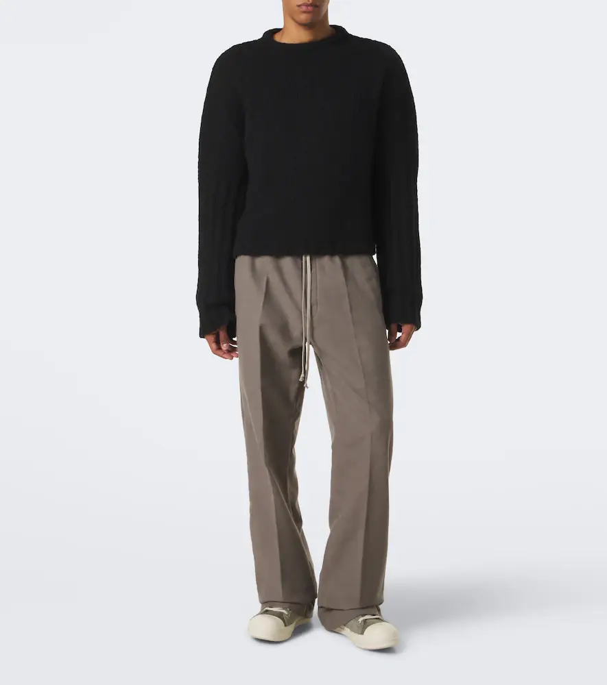 Rick Owens Low Sneaks calf hair sneakers | Thumbnail 7 Rick Owens Low Sneaks calf hair sneakers | Thumbnail 7