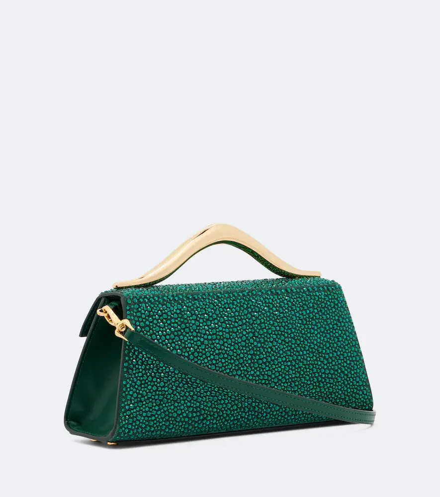 Elie Saab Petit Wave embellished top-handle bag | Thumbnail 3 Elie Saab Petit Wave embellished top-handle bag | Thumbnail 3