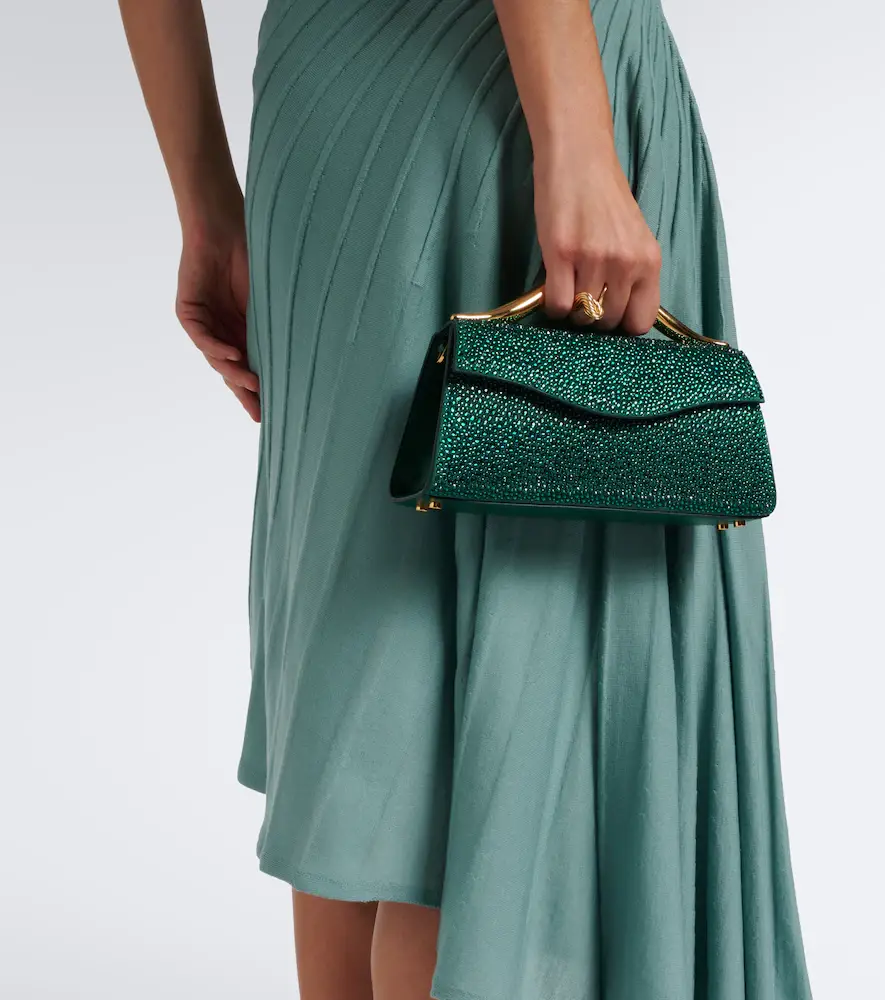 Elie Saab Petit Wave embellished top-handle bag | Thumbnail 5 Elie Saab Petit Wave embellished top-handle bag | Thumbnail 5