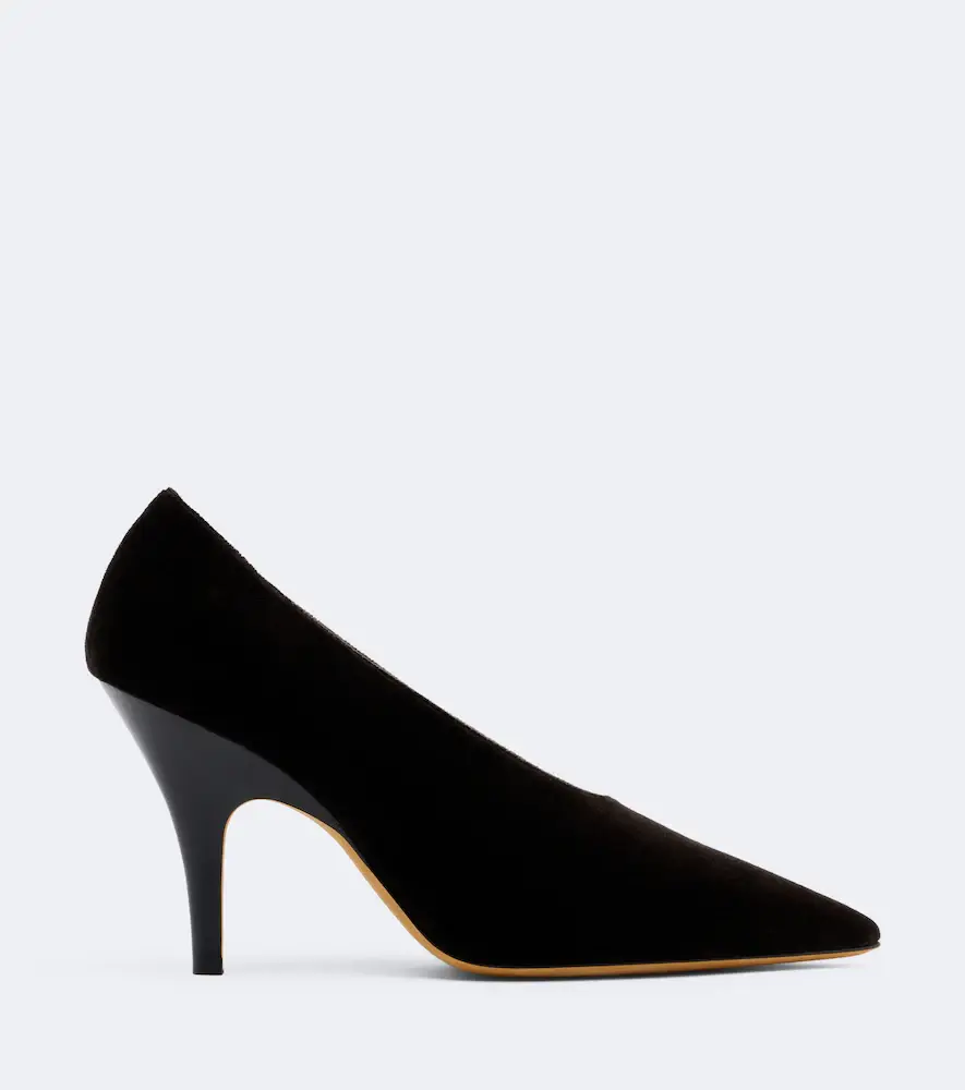 Le Monde Béryl Le Monde Béryl Petra velvet pumps | Thumbnail 3 Le Monde Béryl Le Monde Béryl Petra velvet pumps | Thumbnail 3