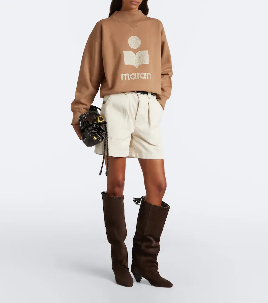 Marant Étoile Moby cotton-blend sweatshirt | Thumbnail 5