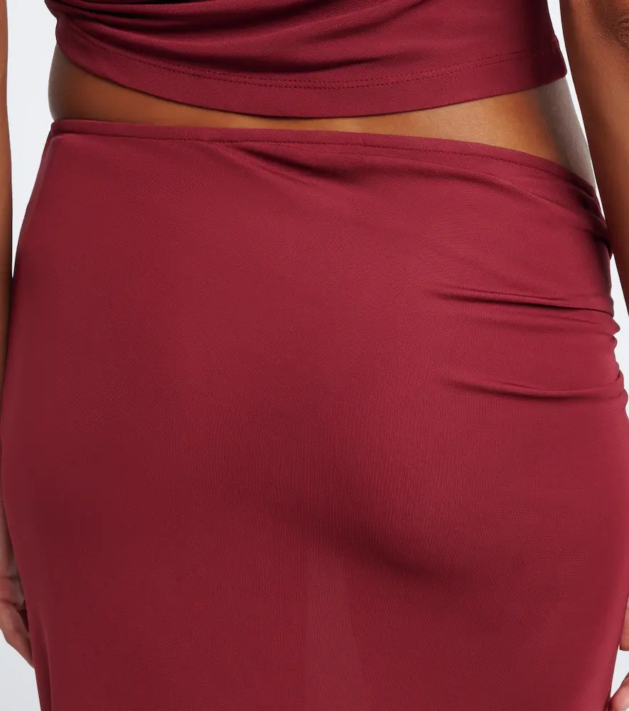 Christopher Esber Orica Crystal gathered jersey maxi skirt | Thumbnail 2 Christopher Esber Orica Crystal gathered jersey maxi skirt | Thumbnail 2