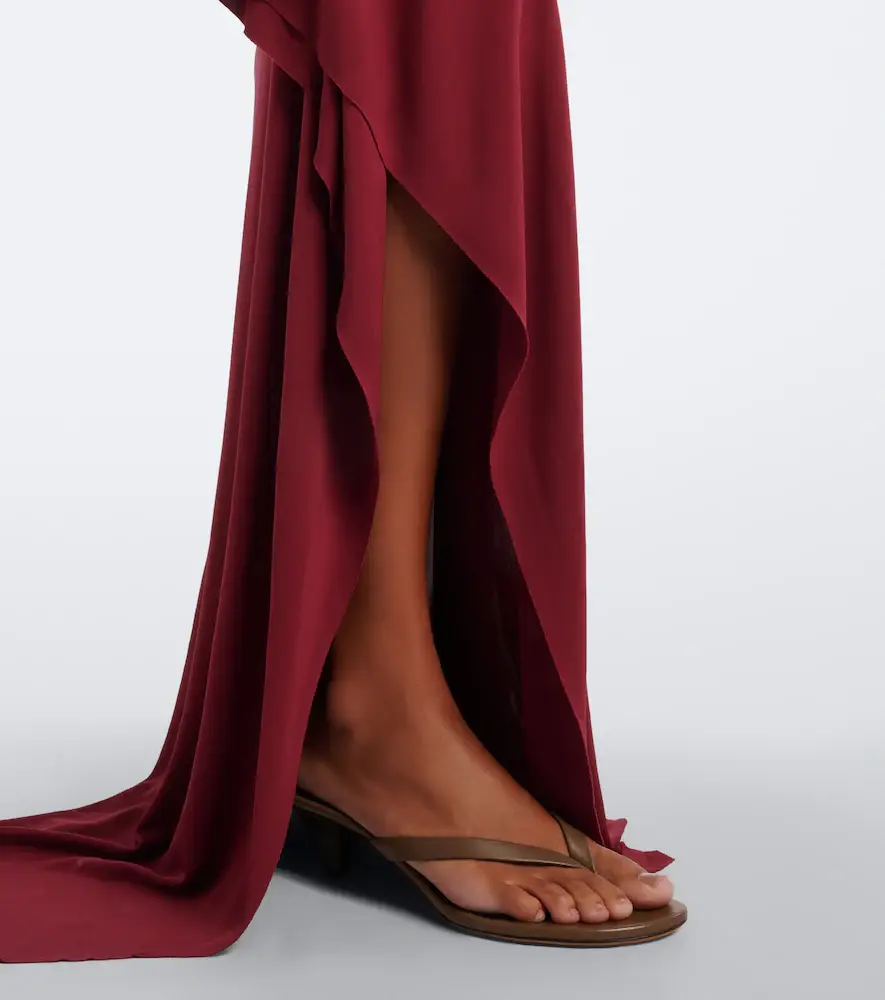 Christopher Esber Orica Crystal gathered jersey maxi skirt | Thumbnail 4 Christopher Esber Orica Crystal gathered jersey maxi skirt | Thumbnail 4