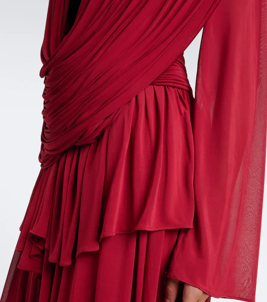 Christopher Esber Ripple draped jersey top | Thumbnail 3 Christopher Esber Ripple draped jersey top | Thumbnail 3