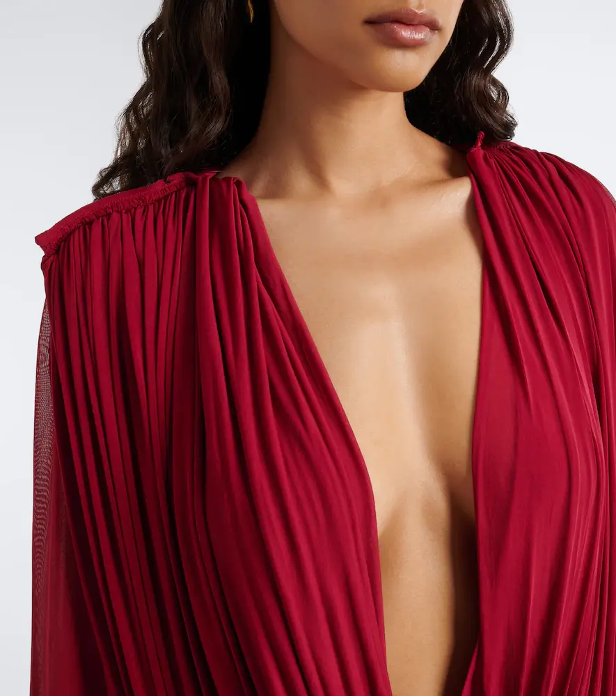 Christopher Esber Ripple draped jersey top | Thumbnail 4 Christopher Esber Ripple draped jersey top | Thumbnail 4