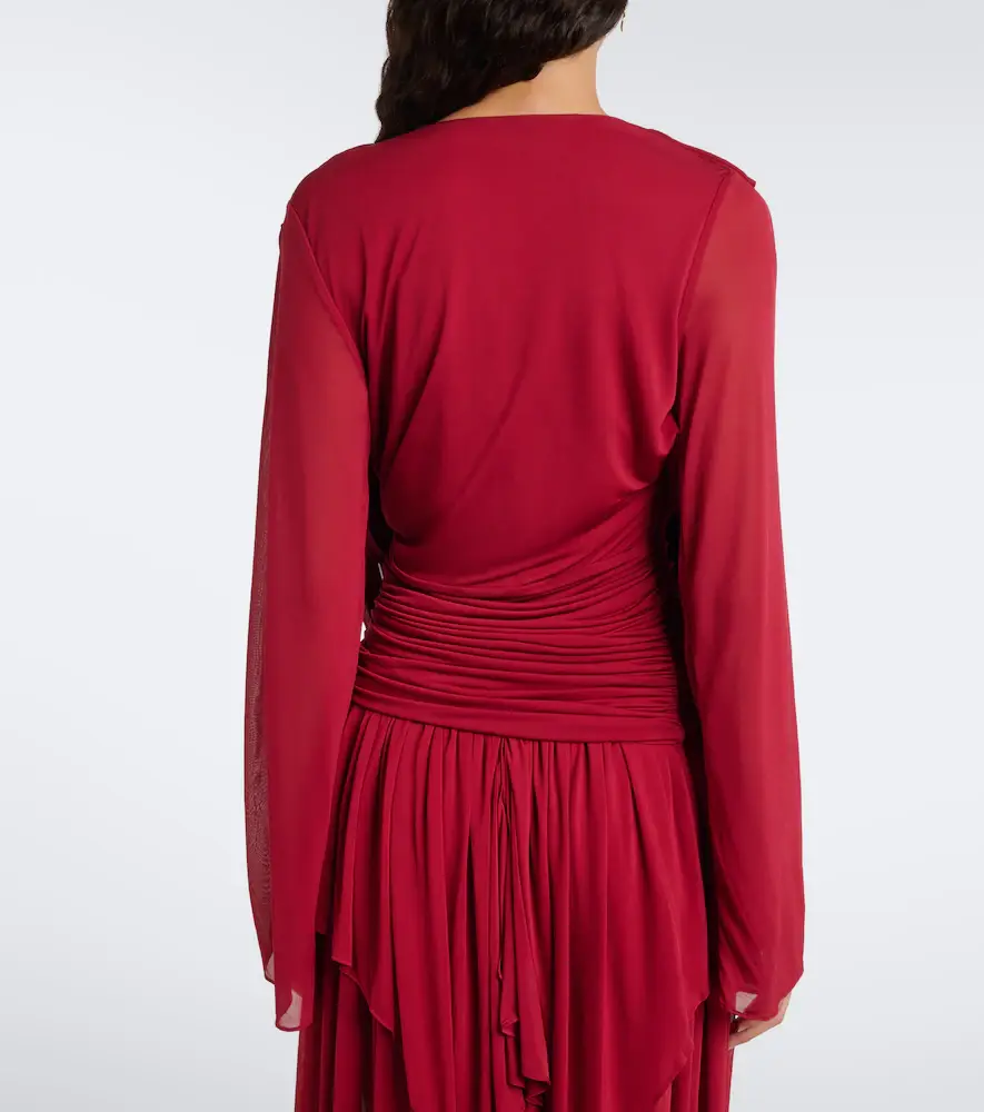 Christopher Esber Ripple draped jersey top | Thumbnail 5 Christopher Esber Ripple draped jersey top | Thumbnail 5