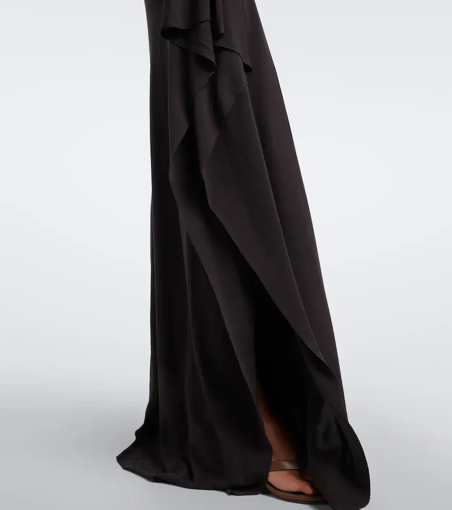 Christopher Esber Orica Crystal gathered jersey maxi skirt | Thumbnail 4 Christopher Esber Orica Crystal gathered jersey maxi skirt | Thumbnail 4