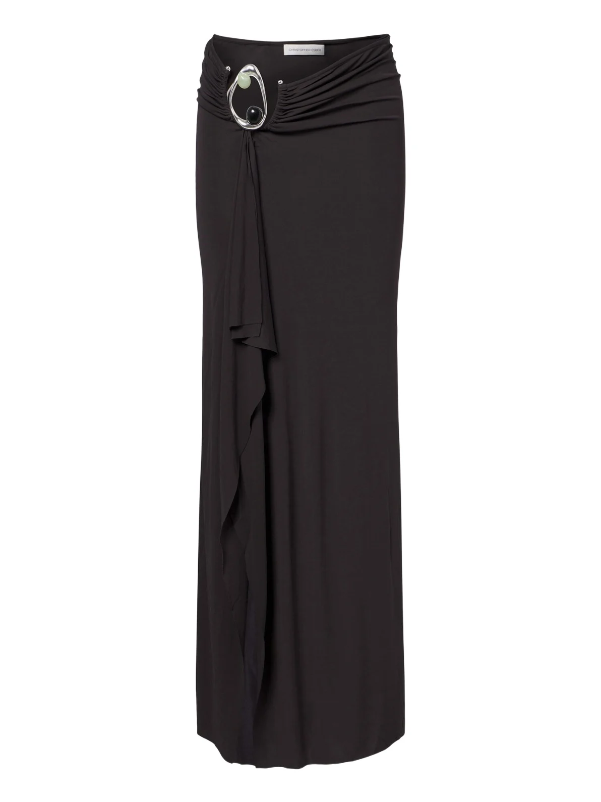 Orica Crystal gathered jersey maxi skirt Orica Crystal gathered jersey maxi skirt