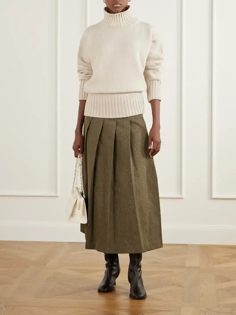 RÓHE Wool And Cashmere-blend Turtleneck Sweater | Thumbnail 2 RÓHE Wool And Cashmere-blend Turtleneck Sweater | Thumbnail 2