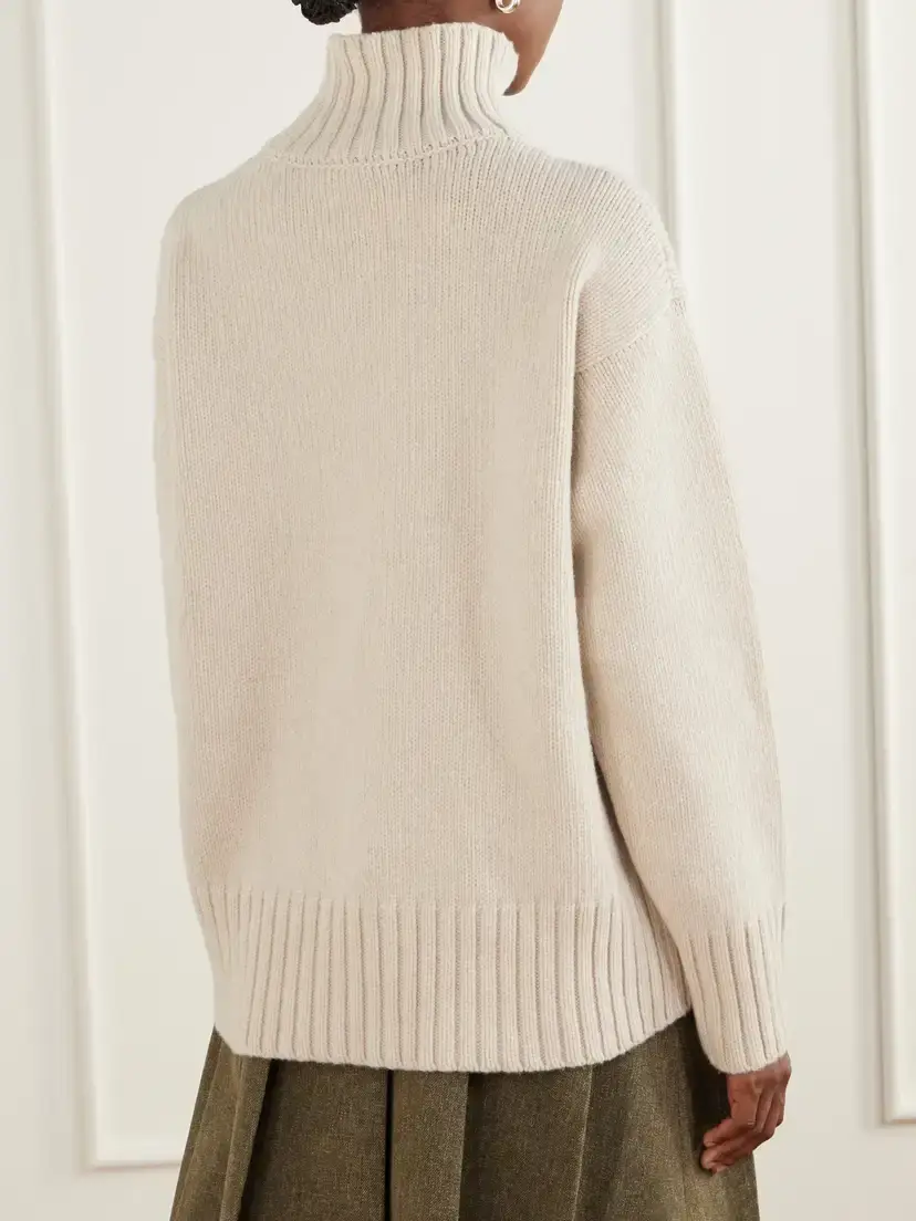 RÓHE Wool And Cashmere-blend Turtleneck Sweater | Thumbnail 4 RÓHE Wool And Cashmere-blend Turtleneck Sweater | Thumbnail 4