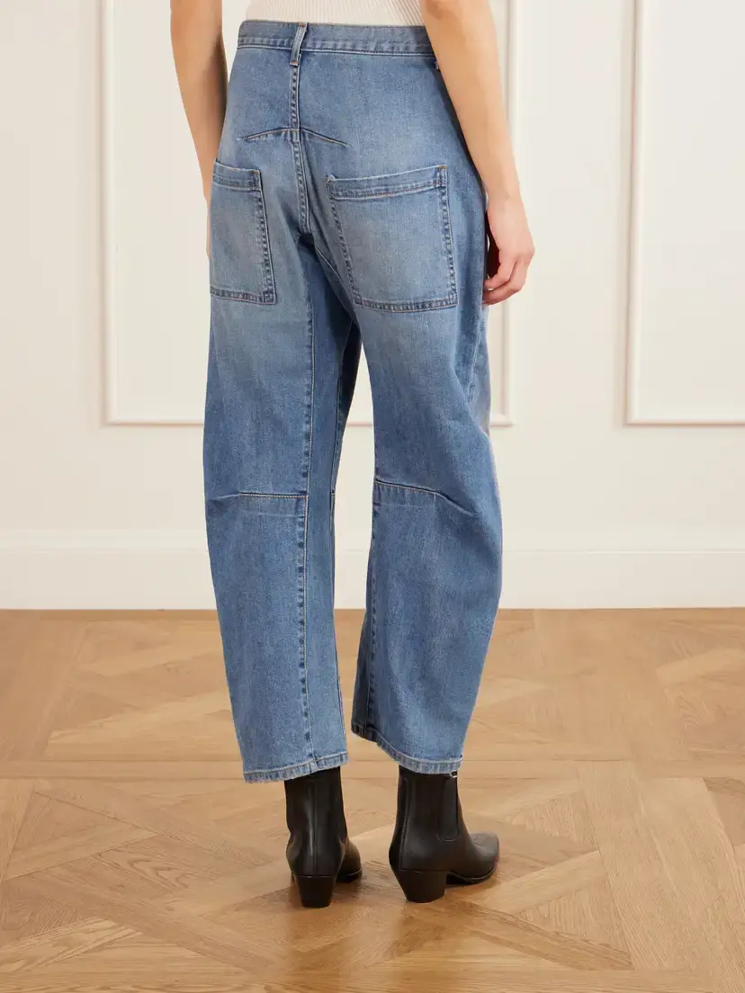 Nili Lotan Shon Boyfriend Tapered Jeans | Thumbnail 4
