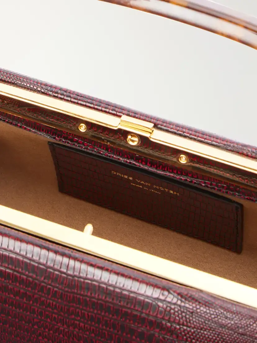 Dries Van Noten Croc-effect Leather Tote | Thumbnail 6 Dries Van Noten Croc-effect Leather Tote | Thumbnail 6