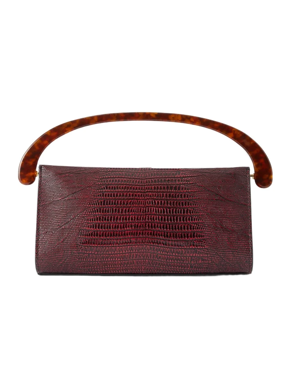 Dries Van Noten Croc-effect Leather Tote