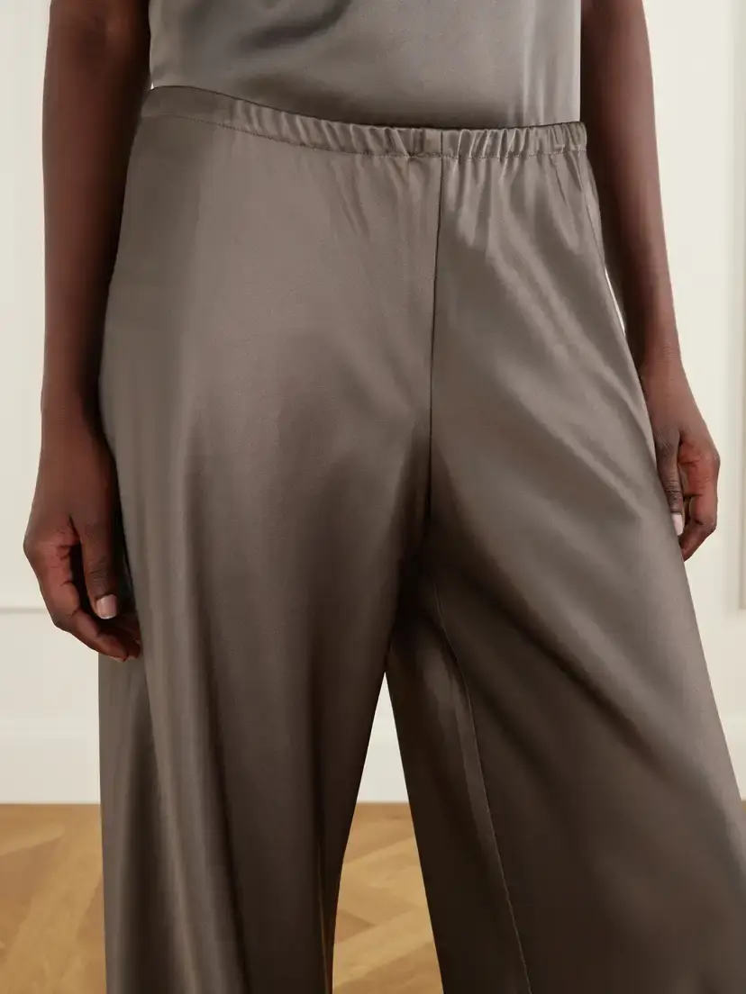 La Ligne Colby Satin Wide-leg Pants | Thumbnail 5 La Ligne Colby Satin Wide-leg Pants | Thumbnail 5
