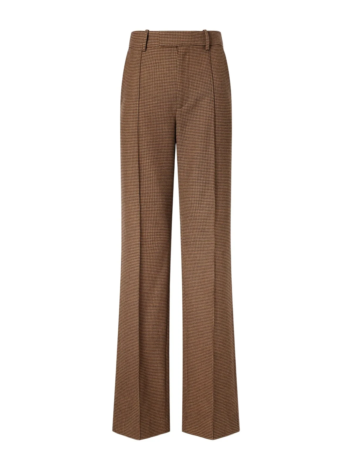 Etoile Pleated Virgin Wool-herringbone Straight-leg Pants Etoile Pleated Virgin Wool-herringbone Straight-leg Pants