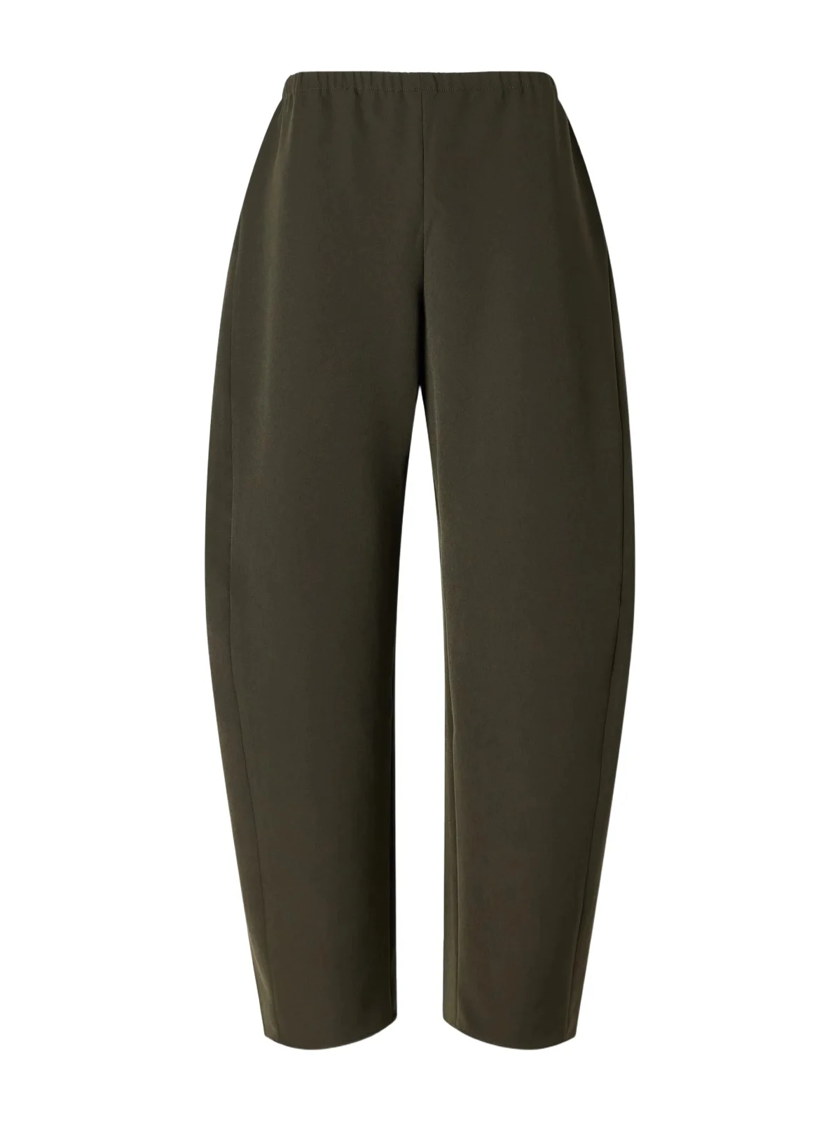 Colby Recycled-crepe Barrel-leg Pants Colby Recycled-crepe Barrel-leg Pants