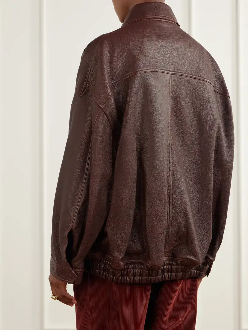 RÓHE Textured-leather Jacket | Thumbnail 4