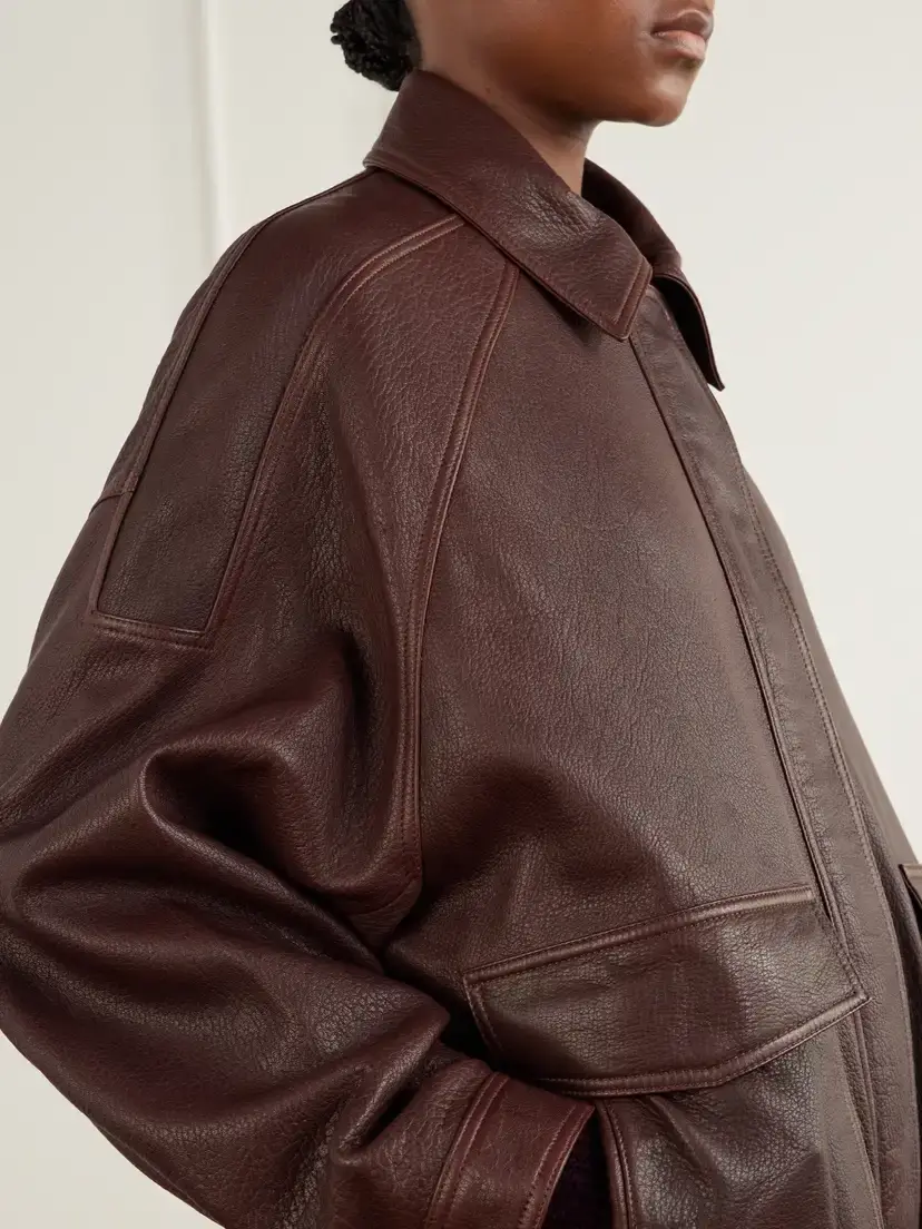 RÓHE Textured-leather Jacket | Thumbnail 5