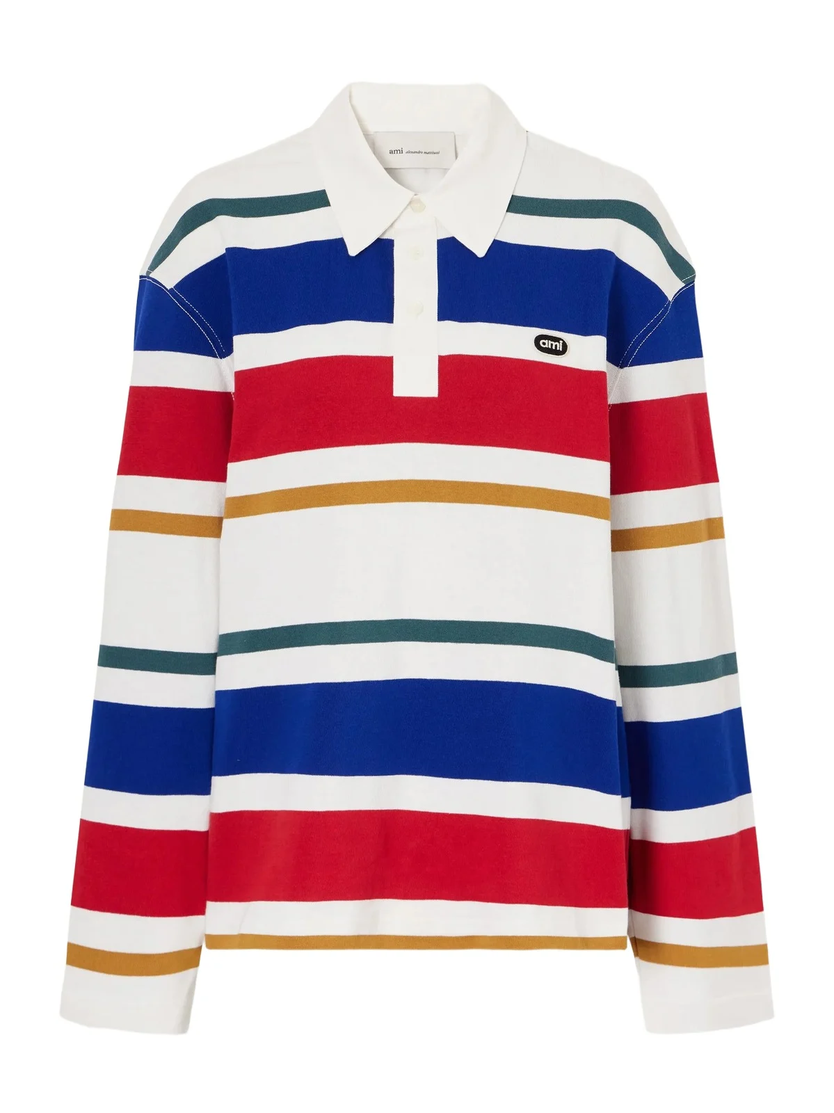 Logo-appliquéd Striped Cotton-jersey Polo Shirt Logo-appliquéd Striped Cotton-jersey Polo Shirt
