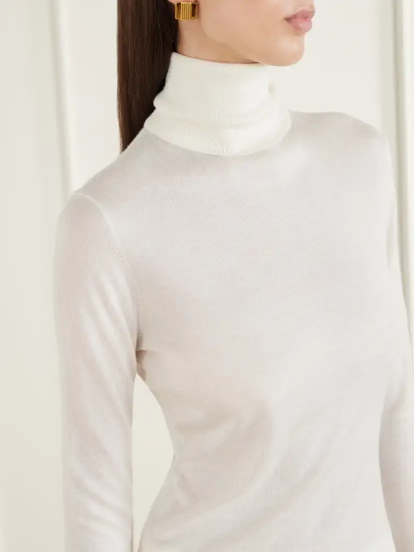 The Park Marshall Cashmere And Silk-blend Turtleneck Sweater | Thumbnail 5 The Park Marshall Cashmere And Silk-blend Turtleneck Sweater | Thumbnail 5