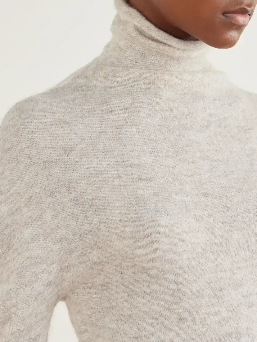 Lauren Manoogian Bottle Funnel Alpaca Wool-blend Turtleneck Sweater | Thumbnail 4 Lauren Manoogian Bottle Funnel Alpaca Wool-blend Turtleneck Sweater | Thumbnail 4