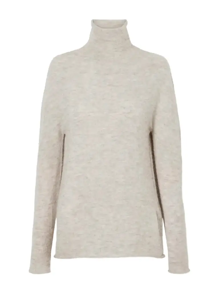 Bottle Funnel Alpaca Wool-blend Turtleneck Sweater Bottle Funnel Alpaca Wool-blend Turtleneck Sweater