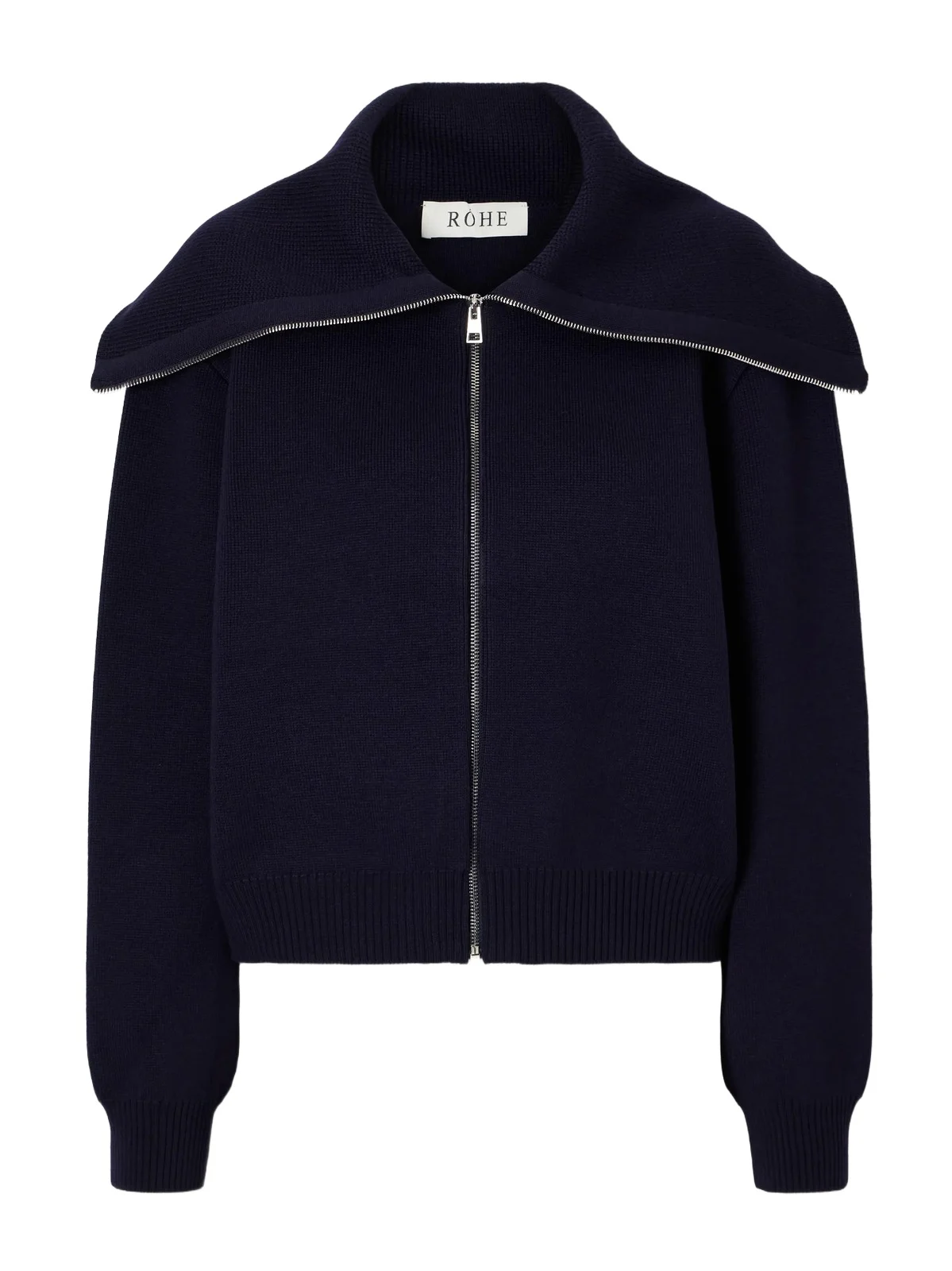 Wool-blend Zip-up Cardigan Wool-blend Zip-up Cardigan