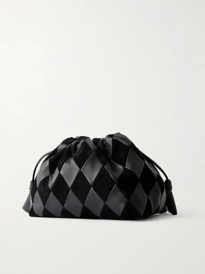 Zimmermann Cloud 91 Medium Suede And Textured Leather Clutch | Thumbnail 4 Zimmermann Cloud 91 Medium Suede And Textured Leather Clutch | Thumbnail 4