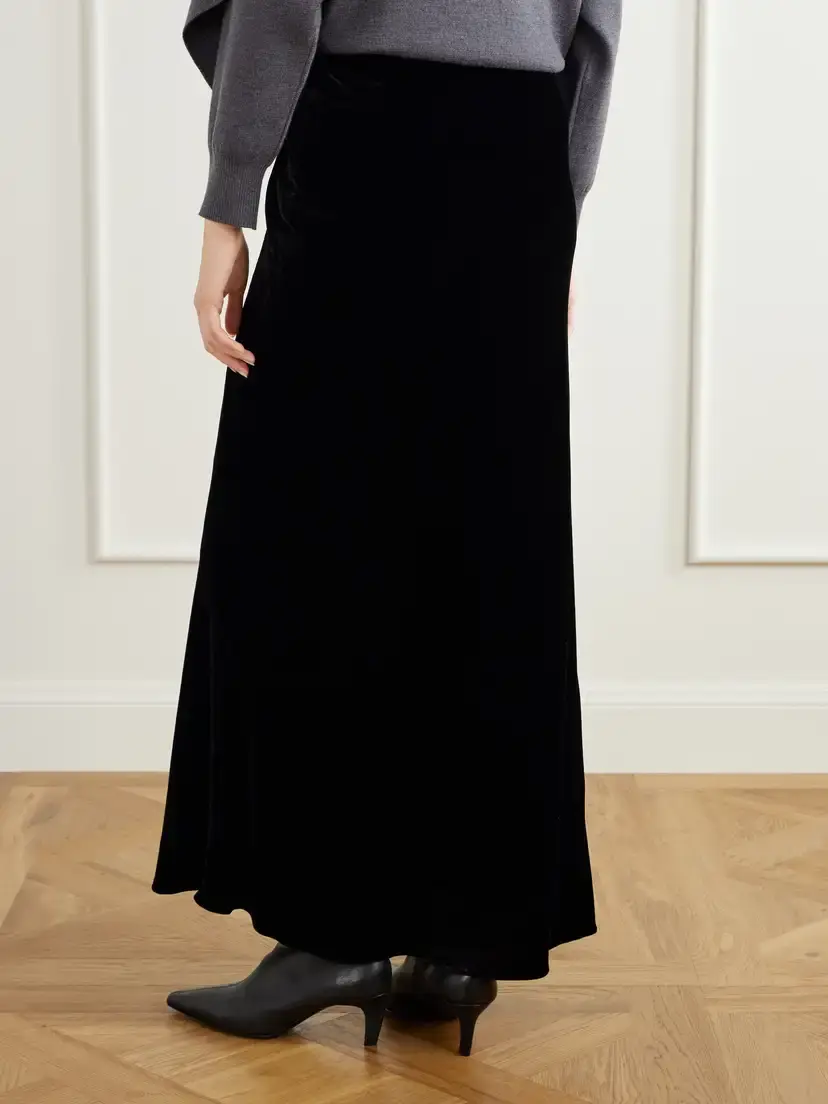 RÓHE Velvet Maxi Skirt | Thumbnail 4 RÓHE Velvet Maxi Skirt | Thumbnail 4