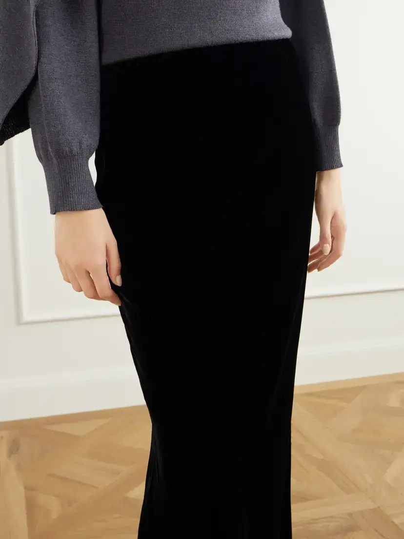 RÓHE Velvet Maxi Skirt | Thumbnail 5 RÓHE Velvet Maxi Skirt | Thumbnail 5