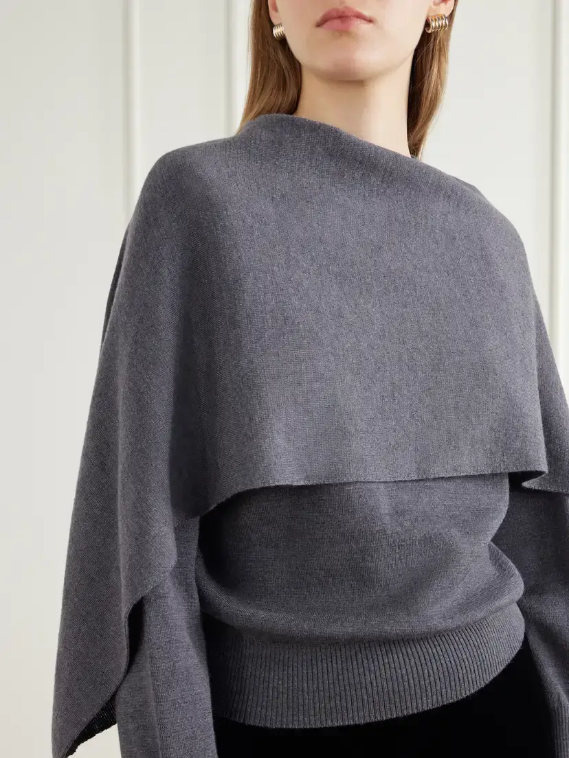 RÓHE Layered Wool Sweater | Thumbnail 4 RÓHE Layered Wool Sweater | Thumbnail 4