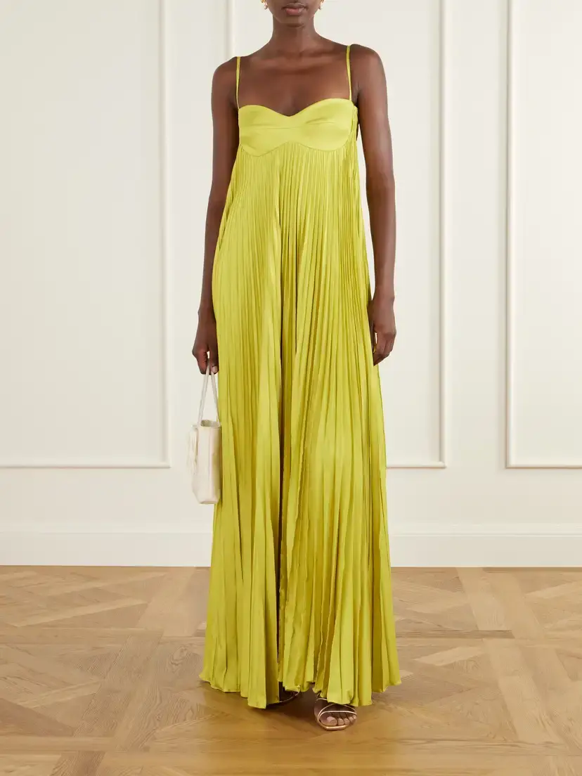 ANDRES OTALORA Para Ella Plissé Jersey Maxi Dress | Thumbnail 2 ANDRES OTALORA Para Ella Plissé Jersey Maxi Dress | Thumbnail 2