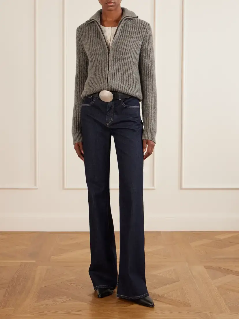 Nili Lotan Celia High-rise Flared Jeans | Thumbnail 2 Nili Lotan Celia High-rise Flared Jeans | Thumbnail 2