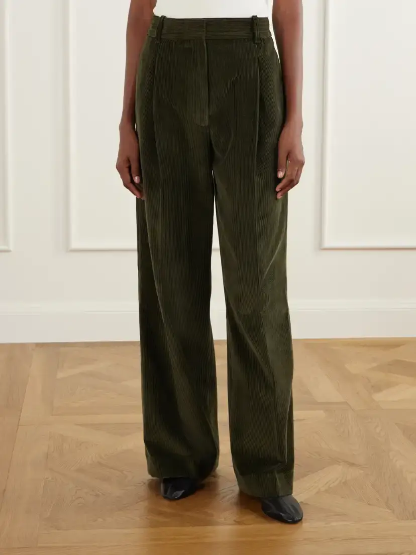 RÓHE Ted Cotton-corduroy Wide-leg Pants | Thumbnail 3