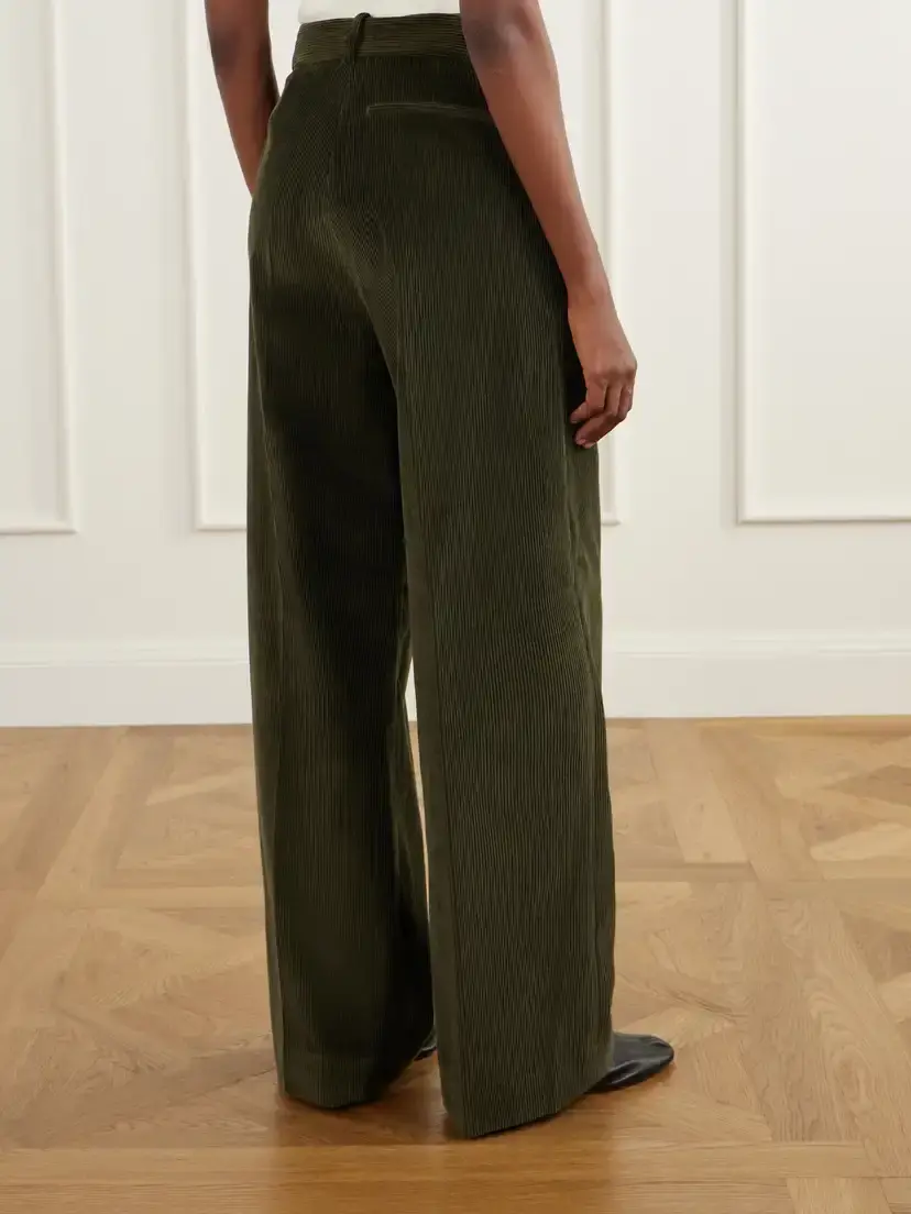 RÓHE Ted Cotton-corduroy Wide-leg Pants | Thumbnail 4