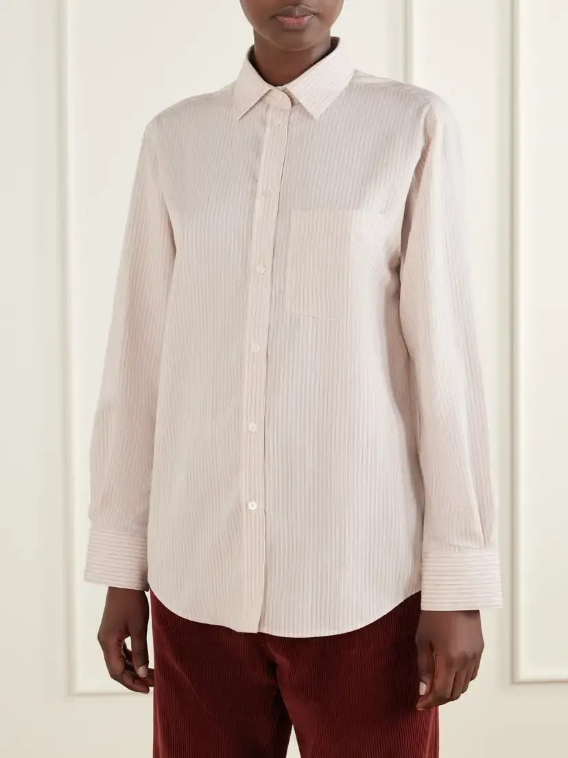 RÓHE Striped Woven Shirt | Thumbnail 3 RÓHE Striped Woven Shirt | Thumbnail 3
