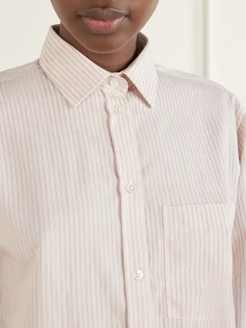 RÓHE Striped Woven Shirt | Thumbnail 5 RÓHE Striped Woven Shirt | Thumbnail 5