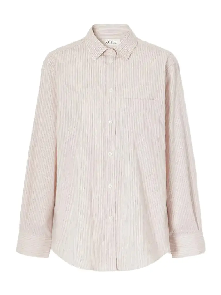RÓHE Striped Woven Shirt