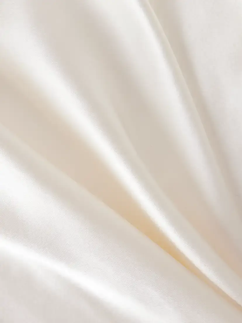 Danielle Frankel Mimi Scarf-detailed Silk-blend Satin-trimmed Wool-blend Mini Dress | Thumbnail 4 Danielle Frankel Mimi Scarf-detailed Silk-blend Satin-trimmed Wool-blend Mini Dress | Thumbnail 4