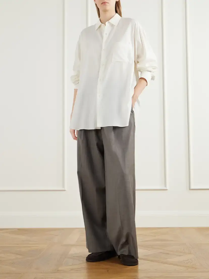 ssstein Cotton And Silk-blend Shirt | Thumbnail 2